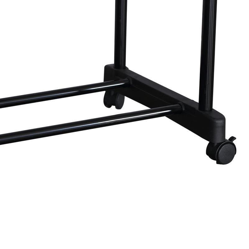 Κρεμάστρα Δαπέδου Ganco Μαύρο Μέταλλο 74.5x39x157