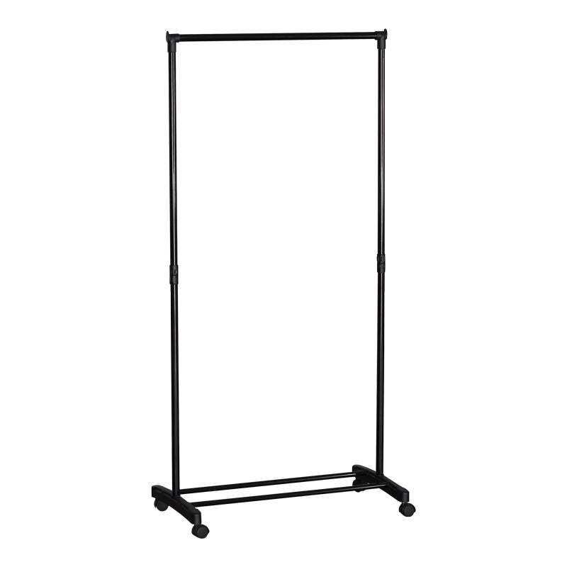 Κρεμάστρα Δαπέδου Wizak Μαύρο Μέταλλο 74.5x41,5x157