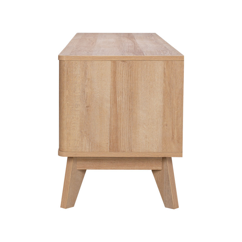 Έπιπλο Τηλεόρασης Hamea MDF σε Φυσική Απόχρωση 145x39,5x49
