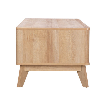 Τραπέζι Σαλονιού Hamea MDF σε Φυσική Απόχρωση 110x55,2x45