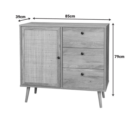 Μπουφές Oslo σε Sonoma Απόχρωση 85x39x79
