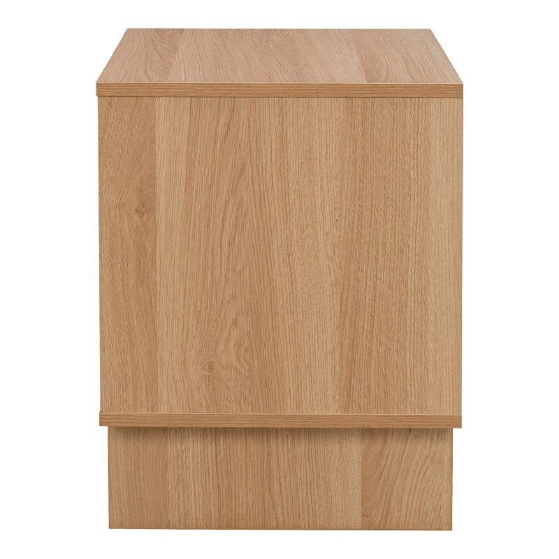 Jenfia MDF Bedside Table in Natural Shade 48x39x50.5
