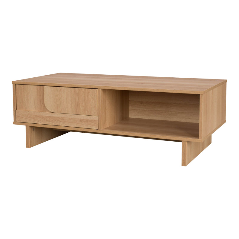Τραπέζι Σαλονιού Jenfia MDF σε Φυσική Απόχρωση 110x55x38,5