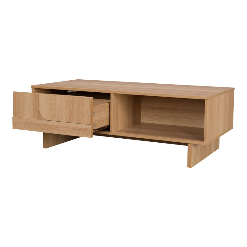 Τραπέζι Σαλονιού Jenfia MDF σε Φυσική Απόχρωση 110x55x38,5