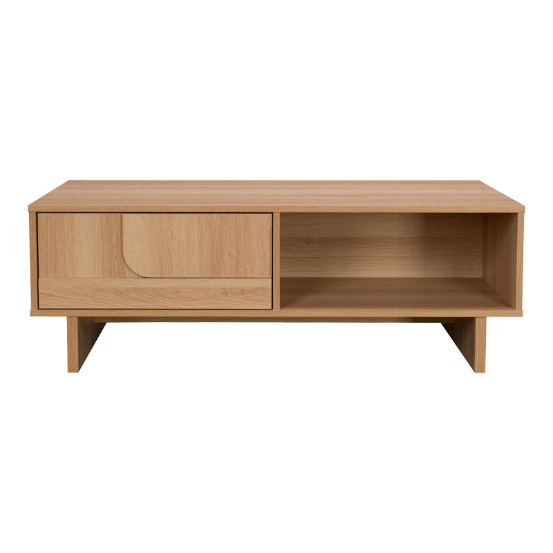 Τραπέζι Σαλονιού Jenfia MDF σε Φυσική Απόχρωση 110x55x38,5