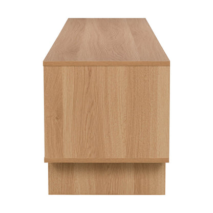 TV Stand Jenfia MDF in Natural Color 150x39x45.5