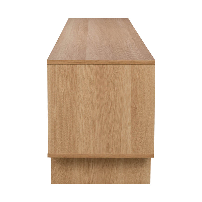 TV Stand Jenfia MDF in Natural Color 180x39x45.5