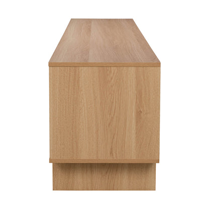 TV Stand Jenfia MDF in Natural Color 180x39x45.5