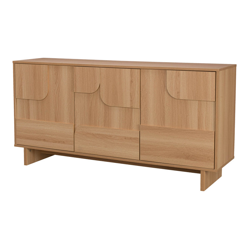 Μπουφές Jenfia MDF σε Φυσική Απόχρωση 150x39x75,5