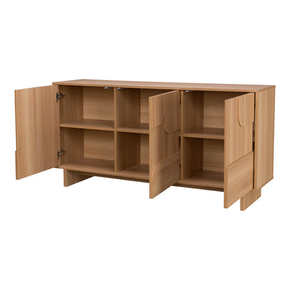 Μπουφές Jenfia MDF σε Φυσική Απόχρωση 150x39x75,5