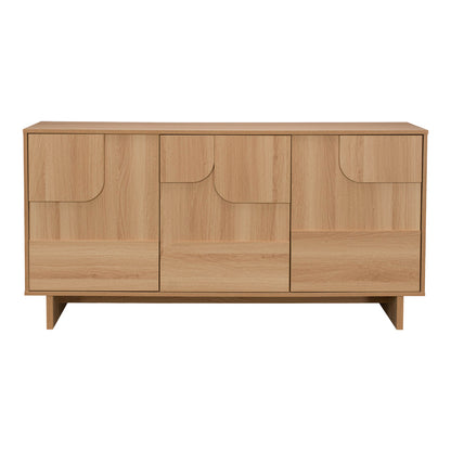 Μπουφές Jenfia MDF σε Φυσική Απόχρωση 150x39x75,5