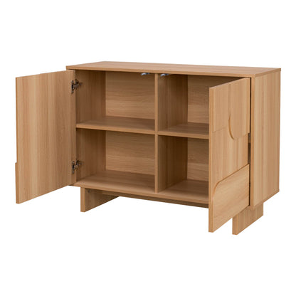 Μπουφές Jenfia MDF σε Φυσική Απόχρωση 101,2x39x75,5