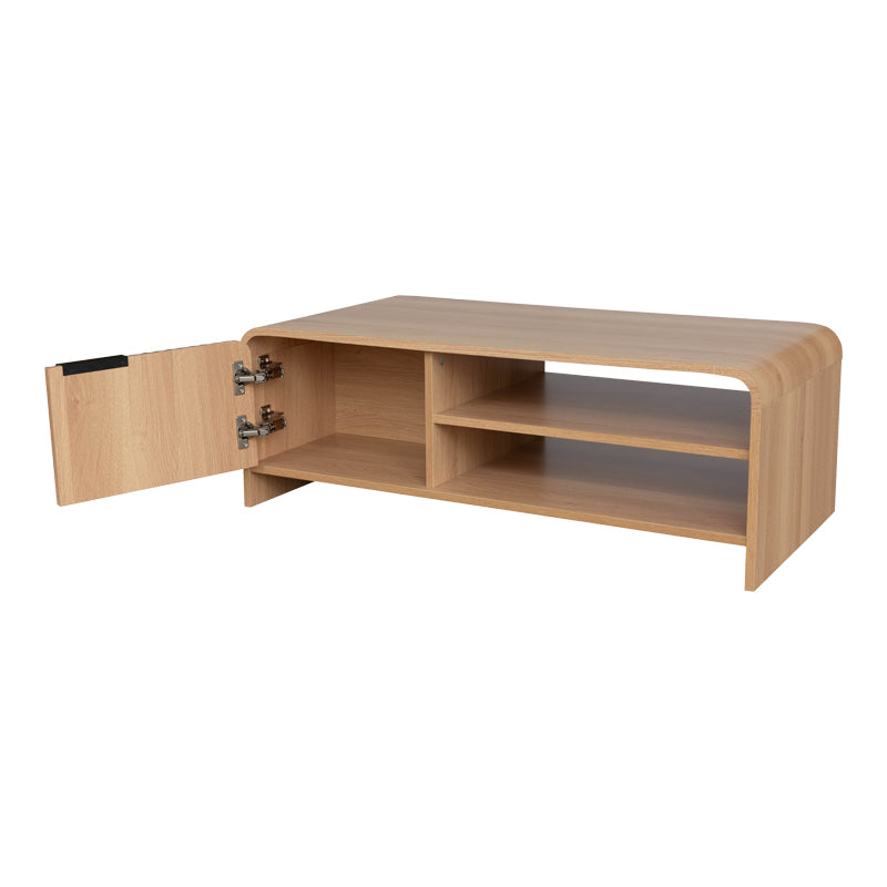 Τραπέζι Σαλονιού Kelba MDF σε Φυσική Απόχρωση 100x50x35,5