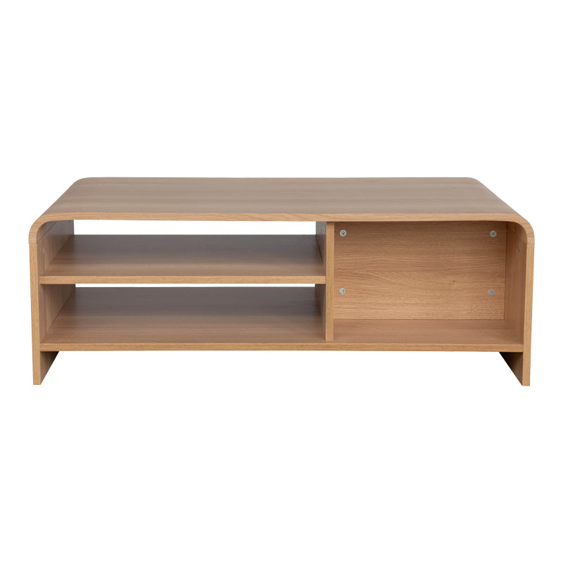Τραπέζι Σαλονιού Kelba MDF σε Φυσική Απόχρωση 100x50x35,5