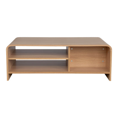 Τραπέζι Σαλονιού Kelba MDF σε Φυσική Απόχρωση 100x50x35,5