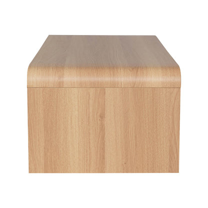 Τραπέζι Σαλονιού Kelba MDF σε Φυσική Απόχρωση 100x50x35,5