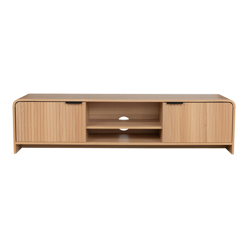 TV Cabinet Anfen MDF in Natural Color 160x39x40.5