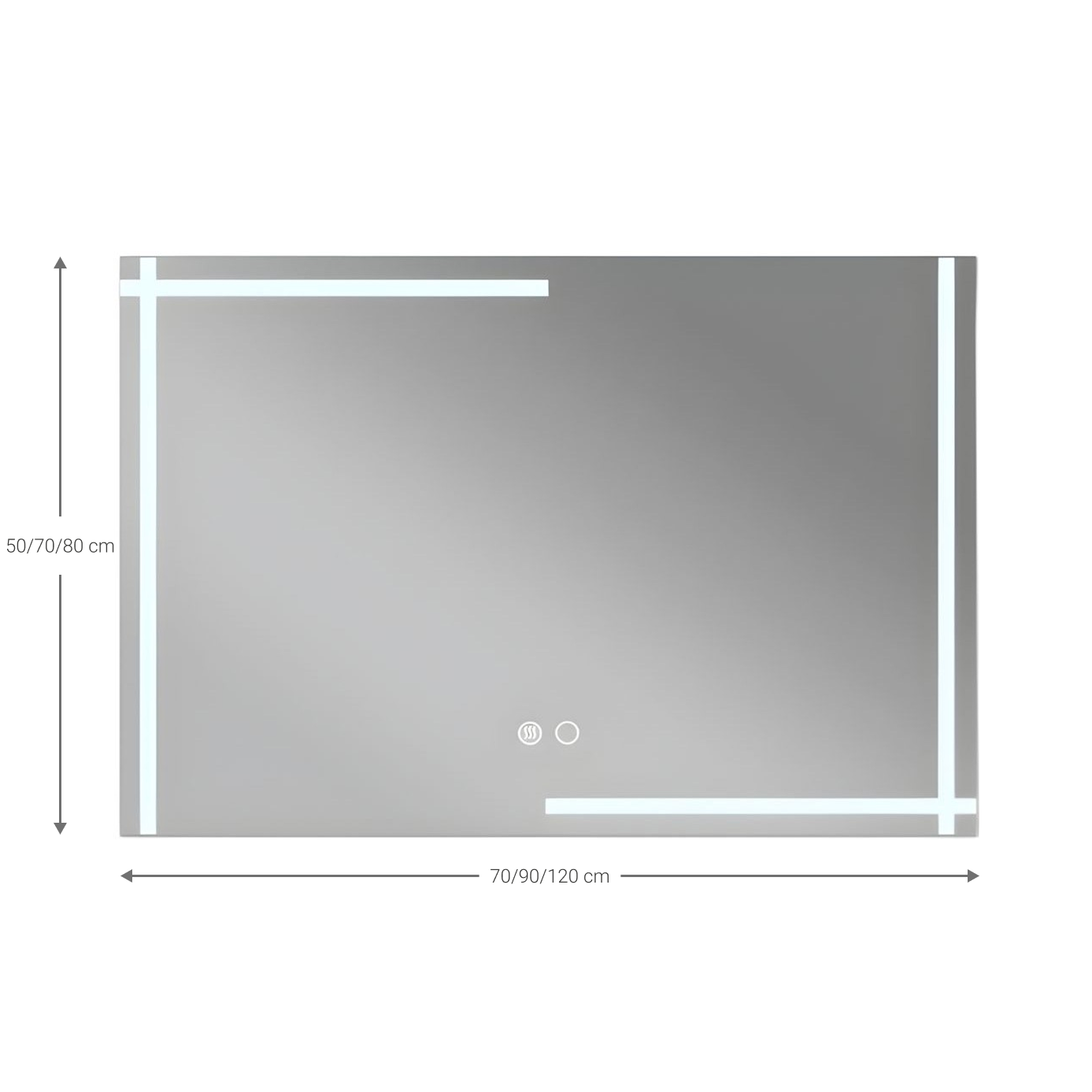 Mahonia Mirror 90x70cm