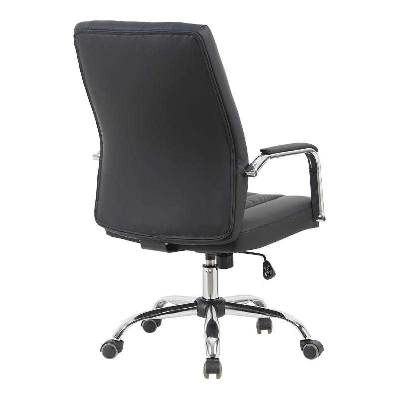 Καρέκλα Γραφείου Διευθυντή Mido PU Μαύρο 58x71x100-106