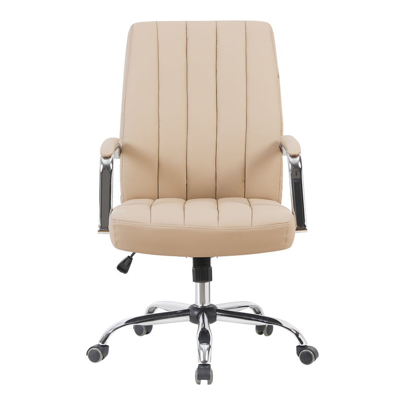 Καρέκλα Γραφείου Διευθυντή Mido PU Cappuccino 58x71x100-106