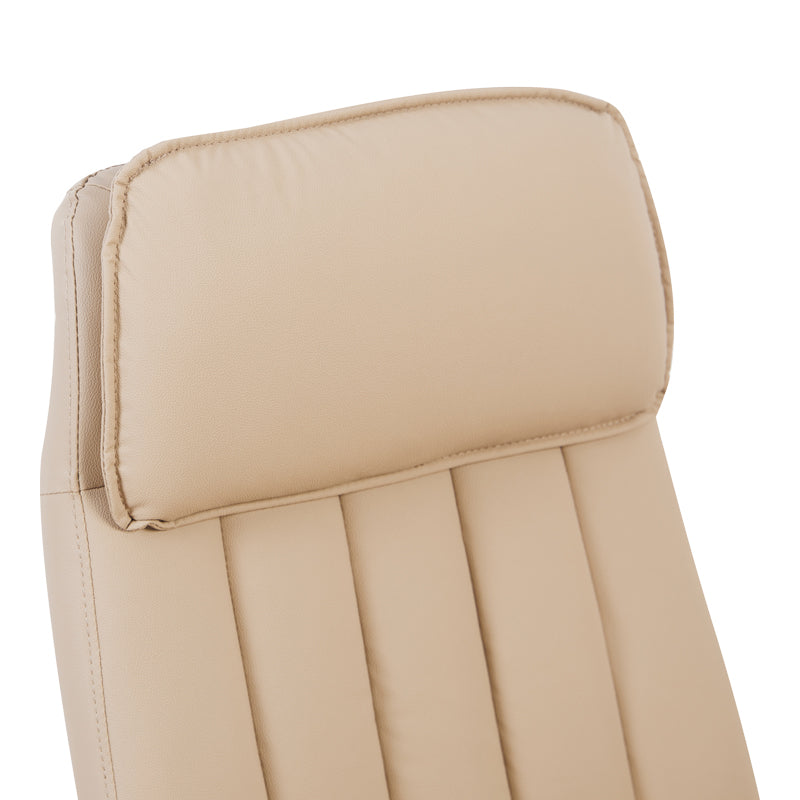 Καρέκλα Γραφείου Διευθυντή Morales PU Cappuccino 60x70x118-124