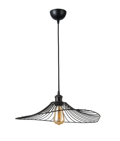 PDC 6108-50 BK 1/Φ ΜΕΤΑΛΛΙΚΟ ΜΑΥΡΟ ΚΥΜΑΤΙΣΤΟ 1xΕ27 Φ50x(17-105)