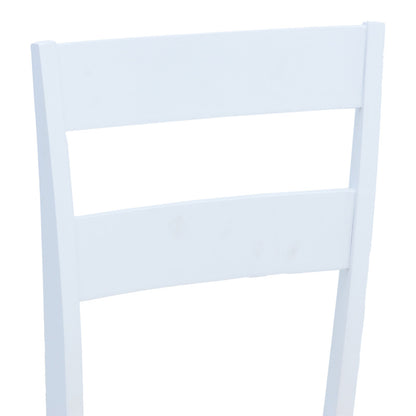 Καρέκλα York σε Λευκή-Φυσική Απόχρωση 39.5x47.5x89