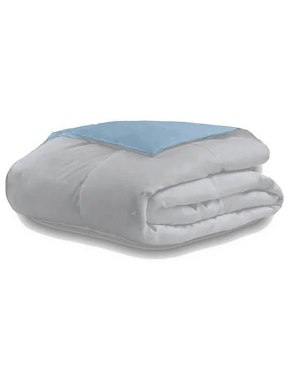 Πάπλωμα Micro Blue Υπέρδιπλο 220x240εκ