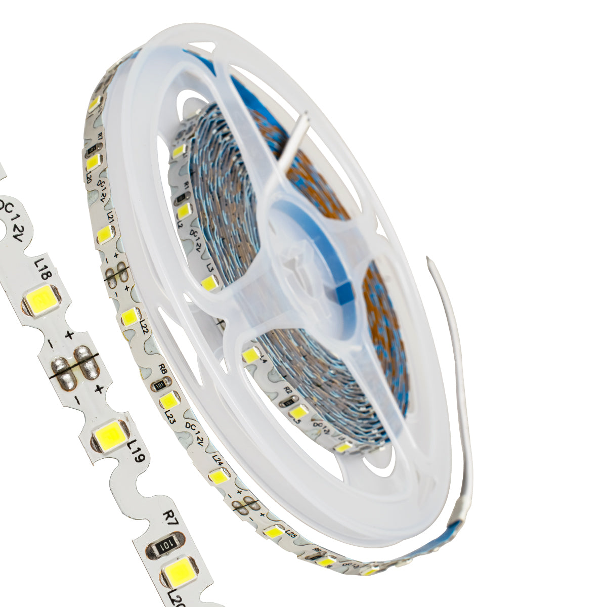 70040 Ταινία LED Τύπου S Ζιγκ Ζαγκ SMD 2835 5m 6W/m 60LED/m 960lm/m 120° DC 12V IP20 Ψυχρό Λευκό 6000K - 5 Χρόνια Εγγύηση