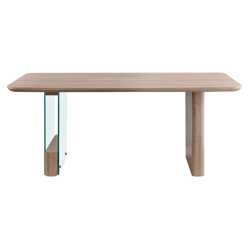 Τραπέζι Faghan Καφέ MDF 180x90x76