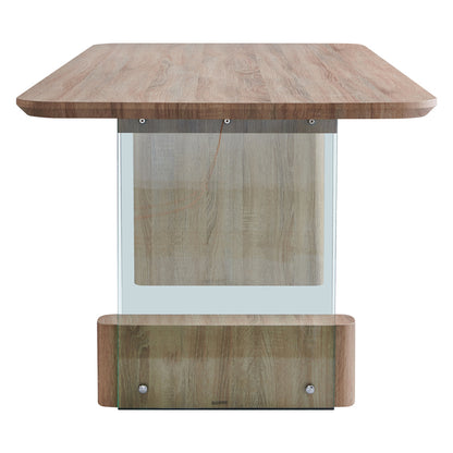 Τραπέζι Faghan Καφέ MDF 180x90x76