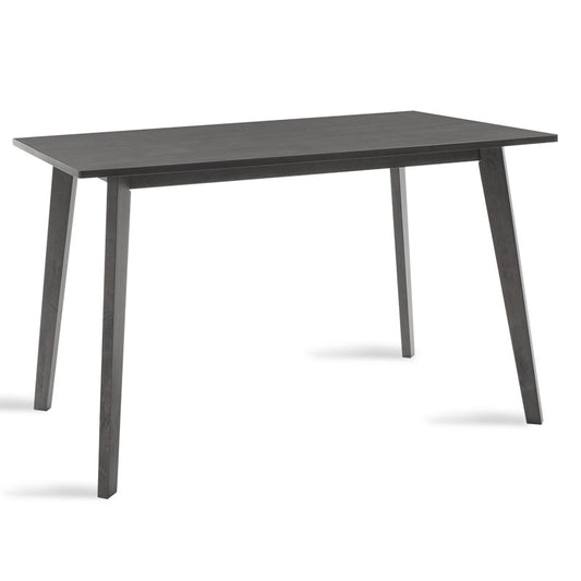 Τραπέζι Benson Mdf Με Καπλαμά Χρώμα Rustic Grey 120X75X75