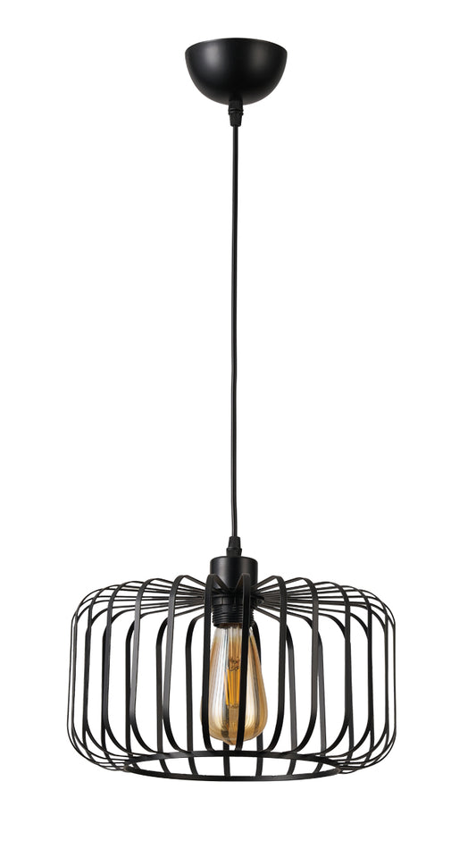 PDC 6112 BK 1/Φ ΜΕΤΑΛΛΙΚΟ ΜΑΥΡΟ ΣΧ. ΚΛΟΥΒΙ Ε27 Φ30x(16-110)