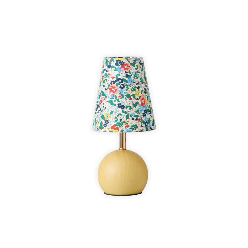 TLC 6035 ΠΟΡΤΑΤΙΦ ΚΕΡΑΜΙΚΟ ΒΑΣΗ ΣΤΡΟΓΓΥΛΗ ΜΕ ΑΜΠΑΖΟΥΡ ΕΜΠΡΙΜΕ ΛΟΥΛΟΥΔΙΑ 1xΕ27 Φ15x32