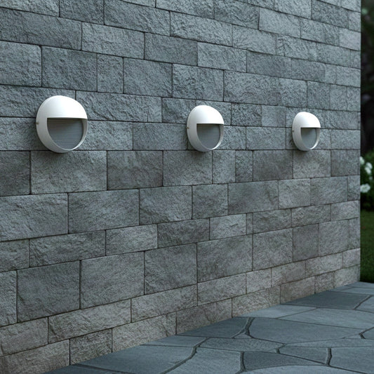 STEPART KLV-101-0097 Φωτιστικό Σκαλοπατιού / Διαδρόμου LED 3W 375lm 45° AC 220-240V Αδιάβροχο IP65 Θερμό Λευκό 2700K - Lumileds SMD Chip & TÜV SÜD Driver - Λευκό Ματ - Μ16 x Π8 x Υ16