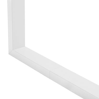 ALP-CORNER-SIDE90 LUMILINE 61766 Επιφανειακό / Κρεμαστό Προφίλ Αλουμινίου Γωνία με Λευκό Γαλακτερό Πατητό Κάλυμμα για Ταινίες LED IP20 - Λευκό Ματ - Μ30 x Π3.5 x Υ7cm