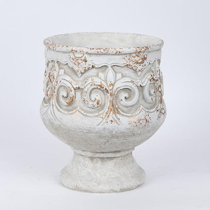 ΒΑΖΟ ΤΣΙΜΕΝΤΕΝΙΟ ΛΕΥΚΟ 22.5x22.5x25.5