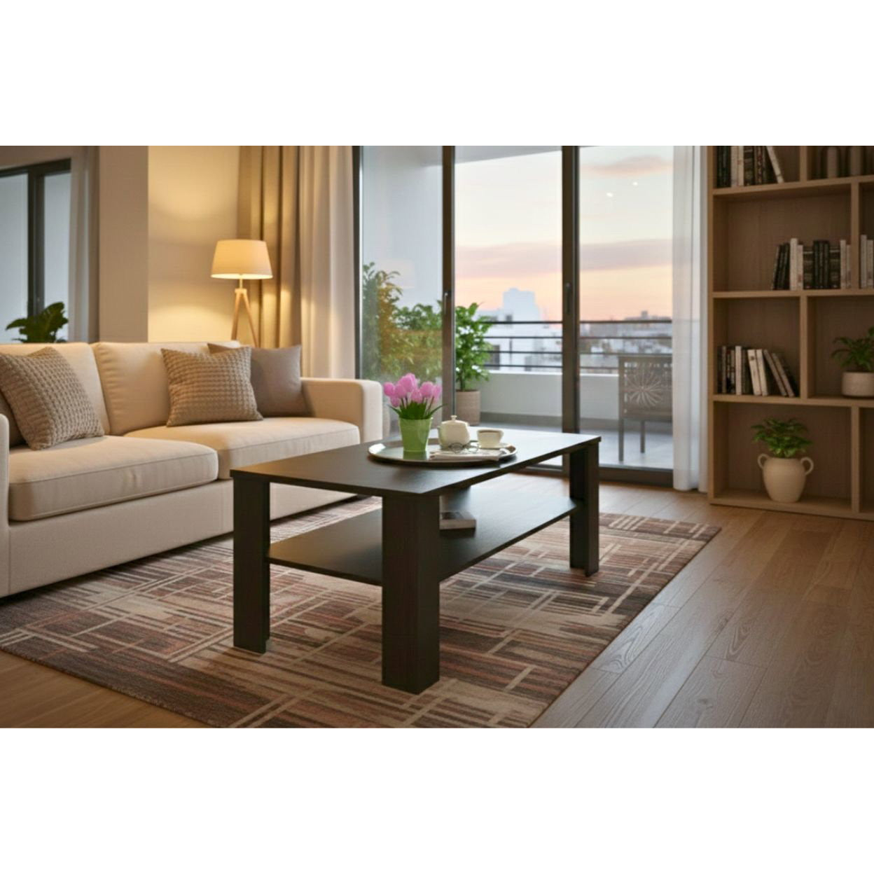 Τραπεζάκι Σαλονιού Inter Wenge 111x65x47