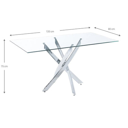 Τραπέζι Lucent 120x80x75