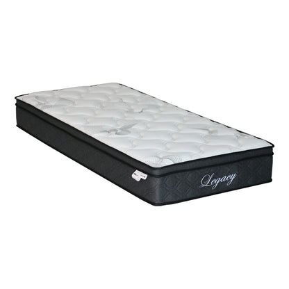 Στρώμα Legacy Pocket Spring Μονής Όψης Roll Pack με Ενσωματωμένο Ανώστρωμα 23-25εκ 90x200εκ