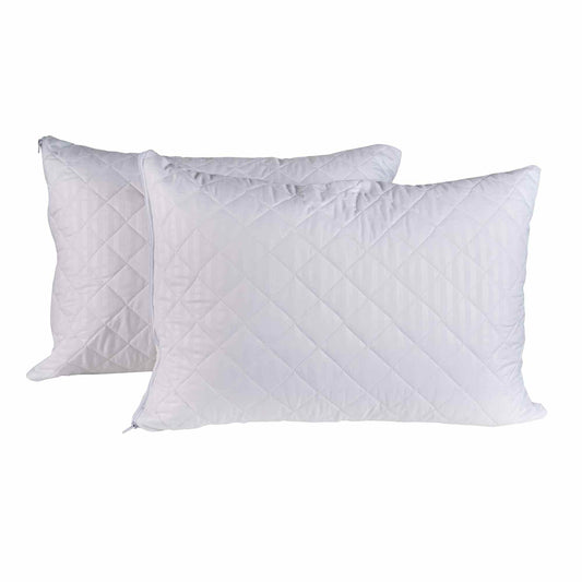 Προστατευτικά Μαξιλαριού Καπιτονέ 50x70εκ Σετ 2 Τμχ