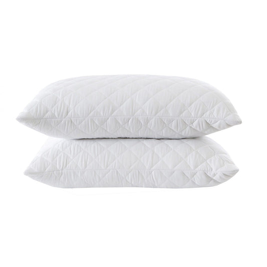 Προστατευτικά Μαξιλαριού Καπιτονέ 50x70εκ Σετ 2 Τμχ 100% Cotton