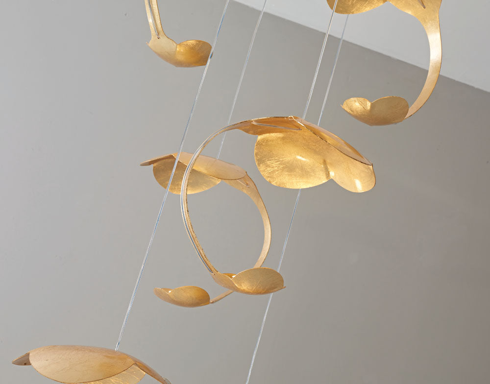 PDC 1291-6 GD ΠΟΛΥΦΩΤΟ ΝΟΥΦΑΡΟ ΜΕΤΑΛΛΙΚΟ ΧΡΥΣΟ LED Φ50x130