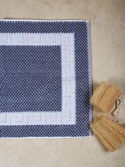 Πατάκι Μαίανδρος Grey/White 50x75εκ