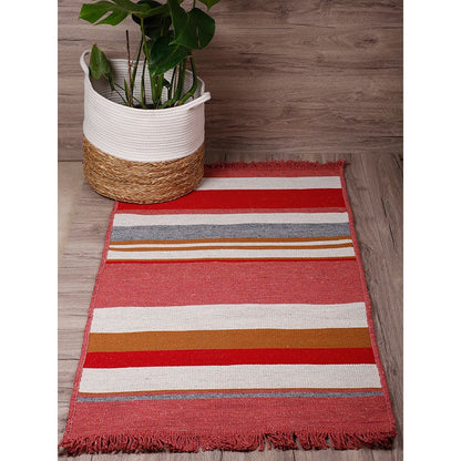 Πατάκι Υφαντό Peny Red 70x120εκ