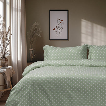 King Size Fitted Sheet Set Art 10101 Fancy 170x200+30cm Mint