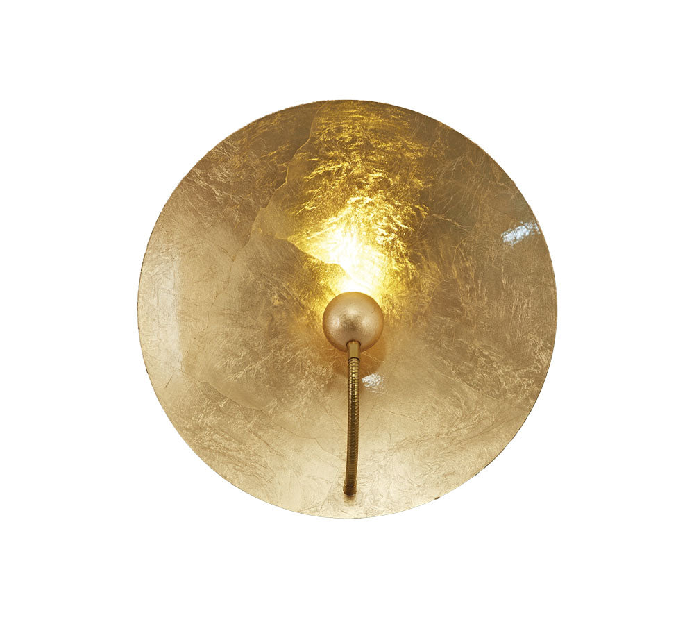 WLC 2494 ΑΠΛΙΚΑ ΜΕΤΑΛΛΙΚΗ ΣΤΡΟΓΓΥΛΗ LED Φ30εκ