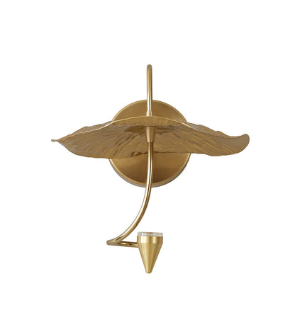 WLC 1290 ΑΠΛΙΚΑ ΜΕΤΑΛΛΙΚΗ LED ΝΟΥΦΑΡΟ ΧΡΥΣΟ LED 20x25.5εκ