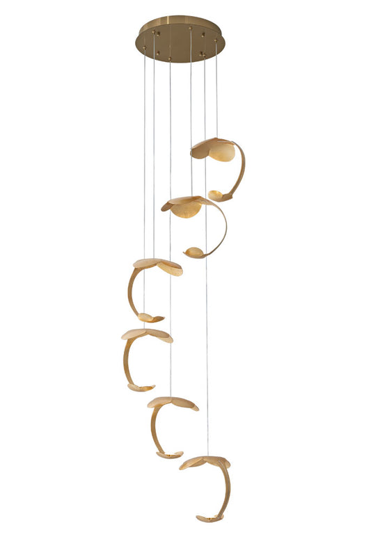 PDC 1291-6 GD ΠΟΛΥΦΩΤΟ ΝΟΥΦΑΡΟ ΜΕΤΑΛΛΙΚΟ ΧΡΥΣΟ LED Φ50x130