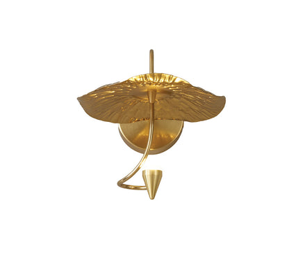 WLC 1290 ΑΠΛΙΚΑ ΜΕΤΑΛΛΙΚΗ LED ΝΟΥΦΑΡΟ ΧΡΥΣΟ LED 20x25.5εκ